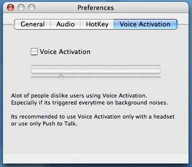 Voice Activation